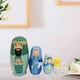 thumbnail image 2 of 5 Piezas Rusas, Muñeca de , Rusas Anidadas Matryoshka, de Apilamiento Anidado de, 2 of 9