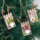 thumbnail image 1 of Fiudx Decoración Del Hogar Decoraciones Navideñas Adorno Para Árbol De Navidad Decoraciones De Oficina Decoración Colgante Para Fiestas Trineo Navideño Rústico Colgantes De Navidad Decoración De Made, 1 of 7