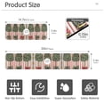 thumbnail image 3 of Yayeee Faucet Mat for Kitchen Sink 14.7" Diatomite Long Splash Guard Pad, Stripes Trees, 2 Pack, 3 of 7