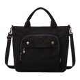 thumbnail image 1 of Bolso cruzado de pana con correa ajustable, bolso informal para mujeres y niñas, 1 of 6