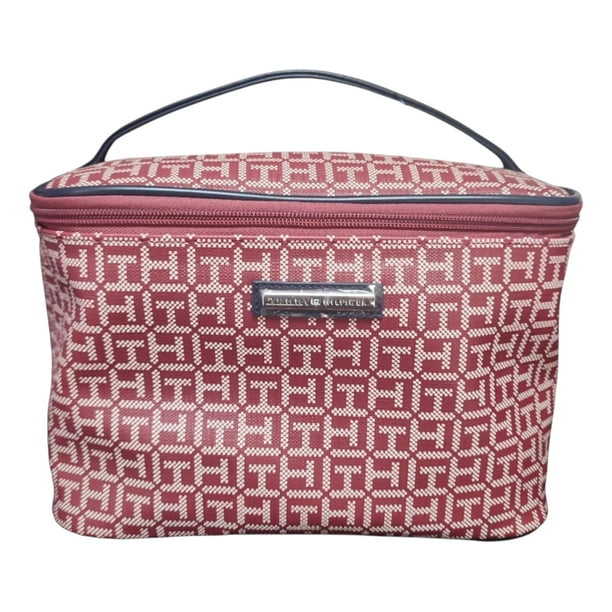 Cosmetiquera Tommy Hilfiger organizadora de cosmeticos amplia original 100 por ciento 18*16*27 cm