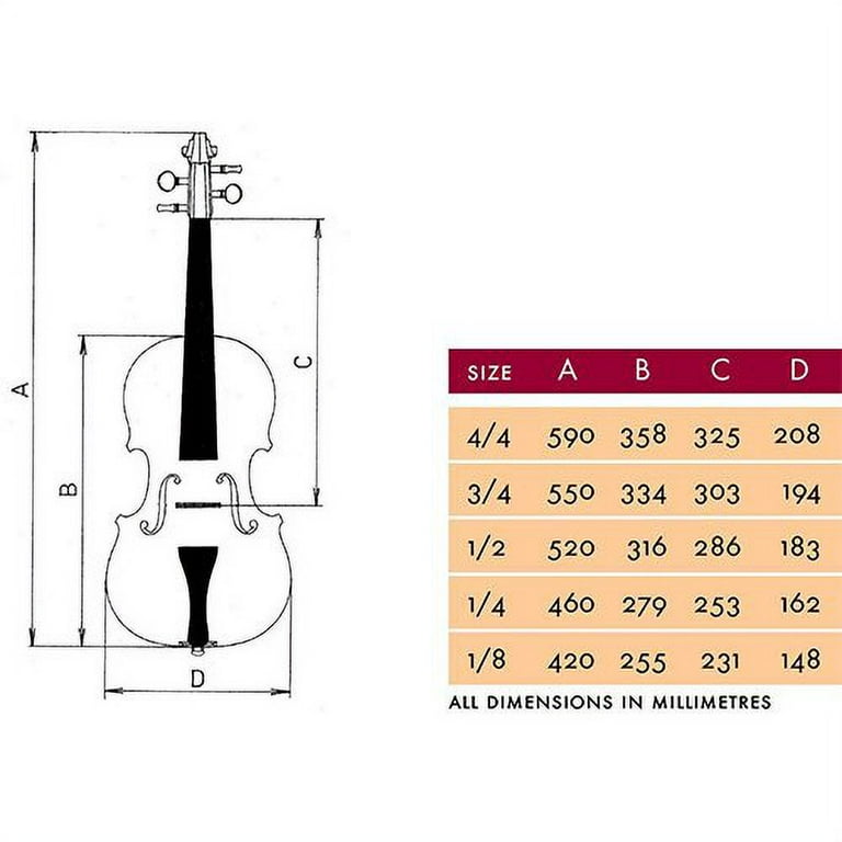 Strunal 220 Student Violin Country Classics Play Along Pack - 1/2