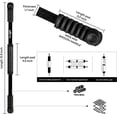 thumbnail image 6 of Yes4All Flex Bar, Elastic Fitness Bars with Strong Fiberglass & TPE Material, 2in1 Functional Exercise Bar, 9.5 inch Comfortable Grip, High Frequency Vibration Training, Strengthen Muscles & Burn Fat, 6 of 7
