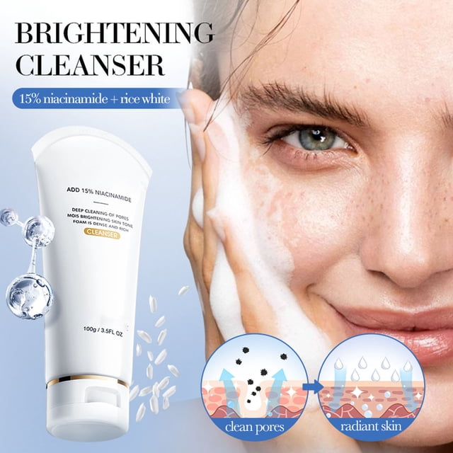 Limpiador iluminador 100 ml Limpia y purifica suavemente los poros dejándolos frescos y no tirantes Loción limpiadora