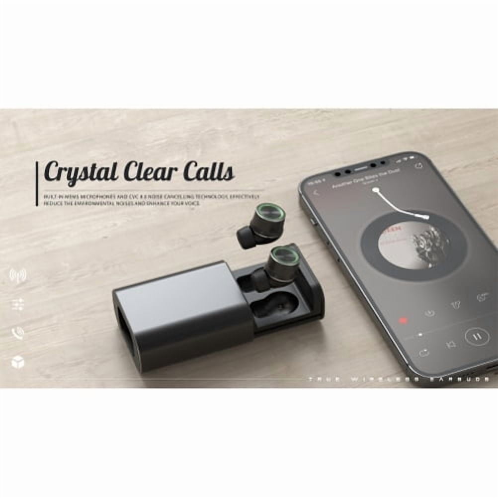 For Google Pixel Tablet 11" (2023) - TWS Wireless Earphones Earbuds Headphones True Wireless Stereo Hands-free Mic Hi-Fi Sound Headset Charging Case