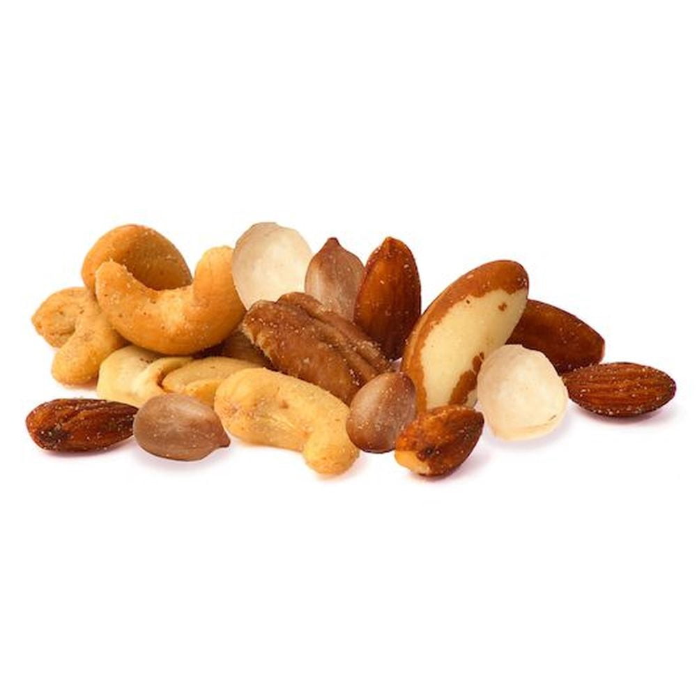 Azar 50 Percent Peanut Oil Roasted Salted Mixed Nuts, 2 Pound -- 3 per Case.