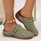 thumbnail image 2 of WILLBEST Sandalias Para Mujer, De Verano, Lisas, Informales, Con Punta Abierta, Cuñas, Cómodas, Para Playa, Sandalias, Zapatillas 1089, 2 of 7