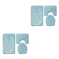 thumbnail image 3 of Wosthever Alfombra y estera durables del cuarto de baño del tacto suave para la base antideslizante cómoda que patina Type10 NO10, 3 of 6