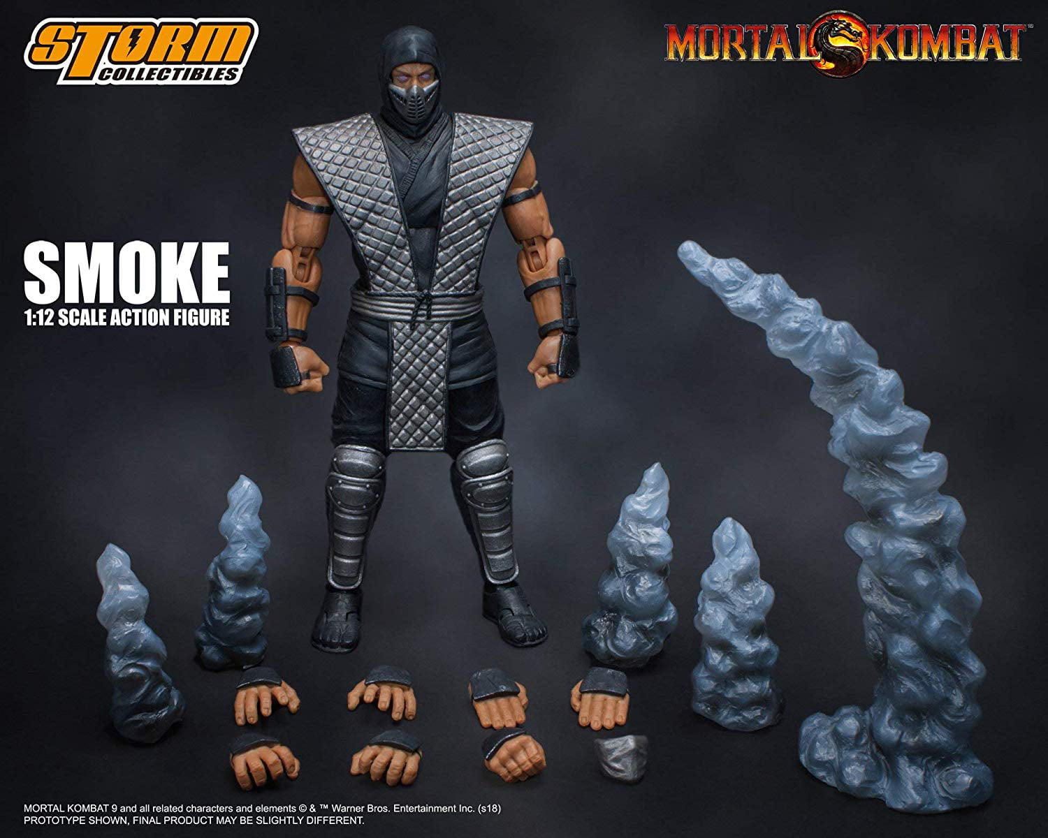 mortal kombat smoke action figure