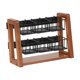thumbnail image 2 of Organizer Vertical de Madera y Hierro con Seis Compartimentos Estante para Especias Caja para Azúcar y Organizador de Bolsitas Adecuado para, 2 of 9