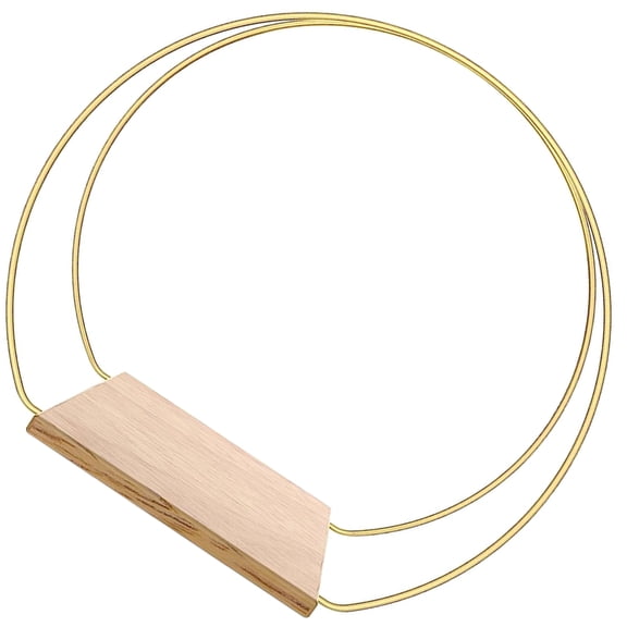 FENGGUIQU Wedding Centerpieces 1Set Floral Hoop Wedding Centerpiece Wreath Simple Design Metal