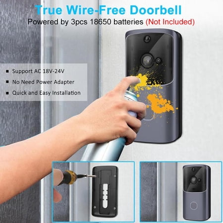 smart ir 4g doorbell chime 1080p vision security indoor night