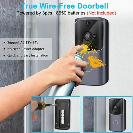 smart ir 4g doorbell chime 1080p vision security indoor night