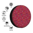 thumbnail image 4 of Salouo African Women Bearing Clay Pots Print Spare Tire Cover 14-17 inch Spare Tire Protector Universal Tough Tire Wheel Cover for Trailer SUV and Truck-14 inch, 4 of 6