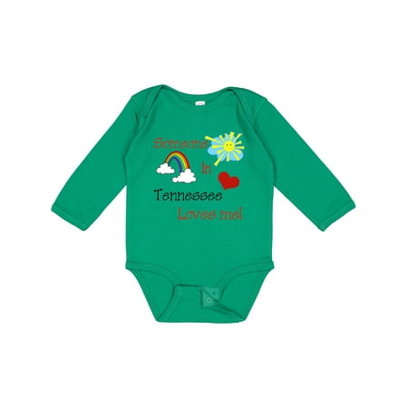 

Inktastic Someone in Tennessee Loves Me! Gift Baby Boy or Baby Girl Long Sleeve Bodysuit