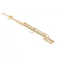 thumbnail image 4 of Musical Gold Musical Instrument Model Musical Instrument Model, Miniature Flute, Friends For Music Lover, 4 of 8