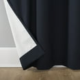 thumbnail image 5 of Sun Zero Cyrus Thermal 100% Blackout Back Tab Curtain Panel, 40"X84", Navy, 5 of 8
