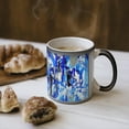 thumbnail image 2 of Motley Eye 11oz Color Changing Magic Coffee Mug | Heat-sensitive | Microwavable | Ceramic | Gift | Black, 2 of 5