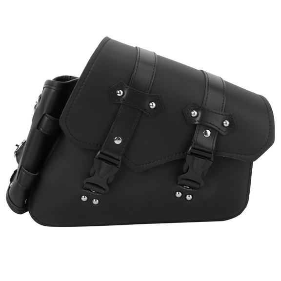 3 Pcs Motorcycle Side Bag Dirt Bike Saddlebags Tank Motorbike Man Black