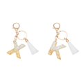 thumbnail image 1 of (2-Pack) Kcodviy Keychain Color Letter Keychain Wallet with Key Translucent Resin Pendant Keychains Wallet Wrist Strap Keychain Letter Translucent Pendant Color Resin Keychain Keychains Womens Walle, 1 of 9