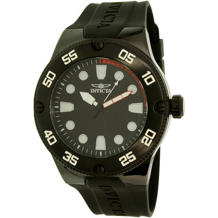 Invicta Men's Pro Diver 18026SYB Black Silicone Quartz Dress Watch