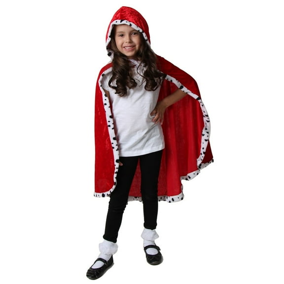 Making Believe Red Renaissance Hooded Cloak