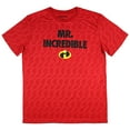 thumbnail image 1 of Disney Incredibles Men's Mr. Incredible Athletic Polyester Tee (Small), 1 of 3