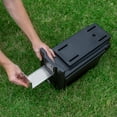 thumbnail image 4 of Step2 Atherton 59" Onyx Black Plastic Mailbox Post Kit, 4 of 26