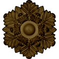 thumbnail image 5 of 17 3/8"OD x 1 3/4"P Bremen Ceiling Medallion, Hand-Painted Black Pearl, 5 of 8