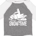 thumbnail image 4 of Inktastic Snowmobile Rider Snowmobiling Boys Long Sleeve Baby Bodysuit, 4 of 5
