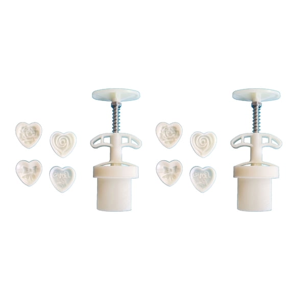 Cookie Stamps Mold Mid-Autumn Festival DIY Bowknot Hand Press Mooncake Maker