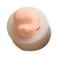 thumbnail image 1 of 3D Face Clay Fondant Silicone Mold Cake Chocolate Candy Baking Decorating Tool, 1 of 6