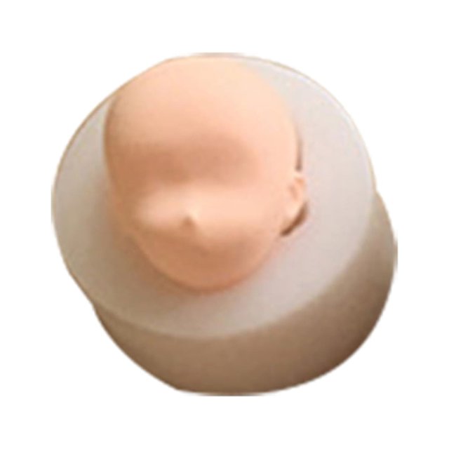 3D Face Clay Fondant Silicone Mold Cake Chocolate Candy Baking Decorating Tool