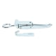 thumbnail image 5 of Cerrojo de resorte para remolque, manija de puerta de hierro galvanizado de alta resistencia, hebilla, cerradura de seguridad, pestillo de abrazadera para caravana RV Camper Jadeshay A, 5 of 8
