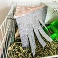 thumbnail image 4 of Meidiya Guinea Pig Hideout Small Animal Corner Fleece Hideaway Cute Ferret Hammock Sleeping Bed for Ferrets Chinchillas Small Pets Cage Accessories, 4 of 7