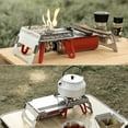 thumbnail image 4 of Amdohai Support de Camping Pliable Extérieur Stable Portable en Acier Inoxydable pour Pique-Nique Plage Intérieur Extérieur, 4 of 7