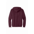 thumbnail image 3 of Soft Pullover Hooded Sweatshirt Pullover Hoodie (Maroon-Medium), 3 of 5