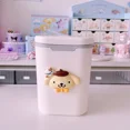 thumbnail image 3 of Accesorios de dibujos animados de anime Sanrios My Melody Kuromi Cinnamoroll Kawaii Papelera de escritorio Linda caja de almacenamiento de artículos diversos para dormitorio Regalo, 3 of 5
