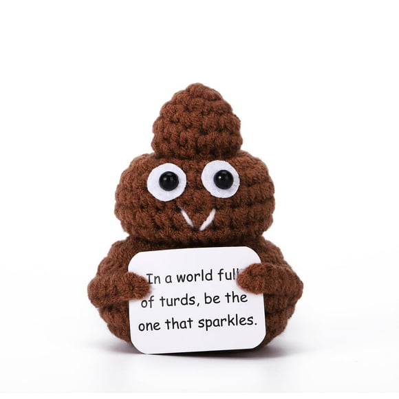i-Beeboo Funny Gag Gifts for Women,Sister, Brother, Dad, Mom, Bestfriends,Coworkers,Teen Boy,Cute Crochet Valentines Gifts ,Small Gifts, Home Office Decor Christmas Stocking Stuffer (Gag)