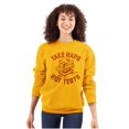 thumbnail image 3 of Funny Study Nerd Take Naps Not Tests Sweatshirt for Men or Women Brisco Brands L, 3 of 5