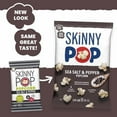 thumbnail image 4 of Skinnypop Sea Salt & Pepper Popcorn, Gluten Free, Non-Gmo, Healthy Popcorn Snacks, Skinny Pop, 4.4Oz Grocery Size Bag - Pack of 2, 4 of 5
