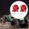 thumbnail image 5 of 4 Pieces Wheel Rims RC Crawler Upgrade Assembly Aluminum Alloy Enhanced Traction for SCX24 TRX4M Vehicles, 5 of 8