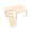 A, variant on Hamster Wooden Platform with Climbing Ladder MultiFunctional Second Layer Structure for Chinchilla Cage Landscape Decoration Toy