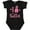 AB-Black, variant on Inktastic I Love Ballet Girls Baby Bodysuit