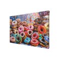 thumbnail image 2 of 8x12 inch Decorative Paintings For Wall Doughnut Poster,Home Decor Children'S Room Accessories,Funny Doughnut Modern Style Canvas Paintings,Charm Gifts For Children,For Cafes,Bakery,Bedroom, 2 of 6