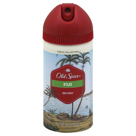 Old Spice Fresh Collection Fiji Body Spray, 4.0 Oz.