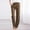 Khaki, variant on Generic Womens Cotton Linen Pants Casual Straight Fit Elastic Waisted Drawsting Trousers with Pockets