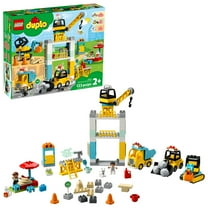 LEGO Tower Crane & Construction 10933 Building Set (123 Pieces)