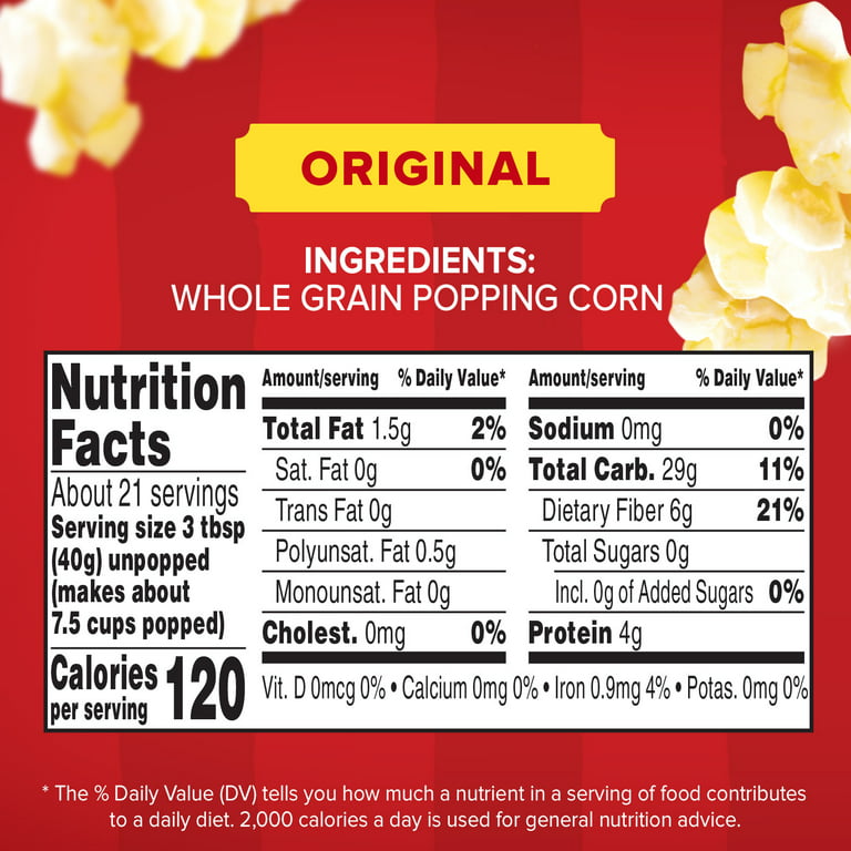 Orville Redenbacher's Gourmet Popcorn Kernels, Original Yellow, 30 oz –  Lawson Fine Foods