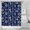 Dark Blue Christmas-1, variant on Dark Blue Christmas Snowflake Pattern Shower Curtain 36"x72" ,Bathroom Decorative Shower Curtains Set with 12 Hooks,Modern Waterproof Washable Shower Curtain